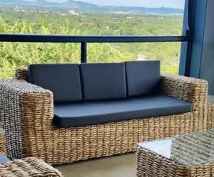 Bordeaux Bliss Wicker Set