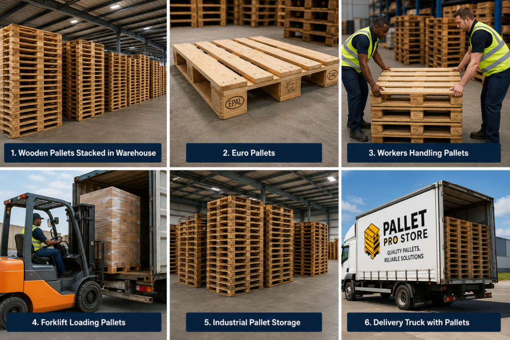 Why Businesses Use Wooden Pallets Daily